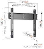 Vogel`s TVM 5505 zwart 3